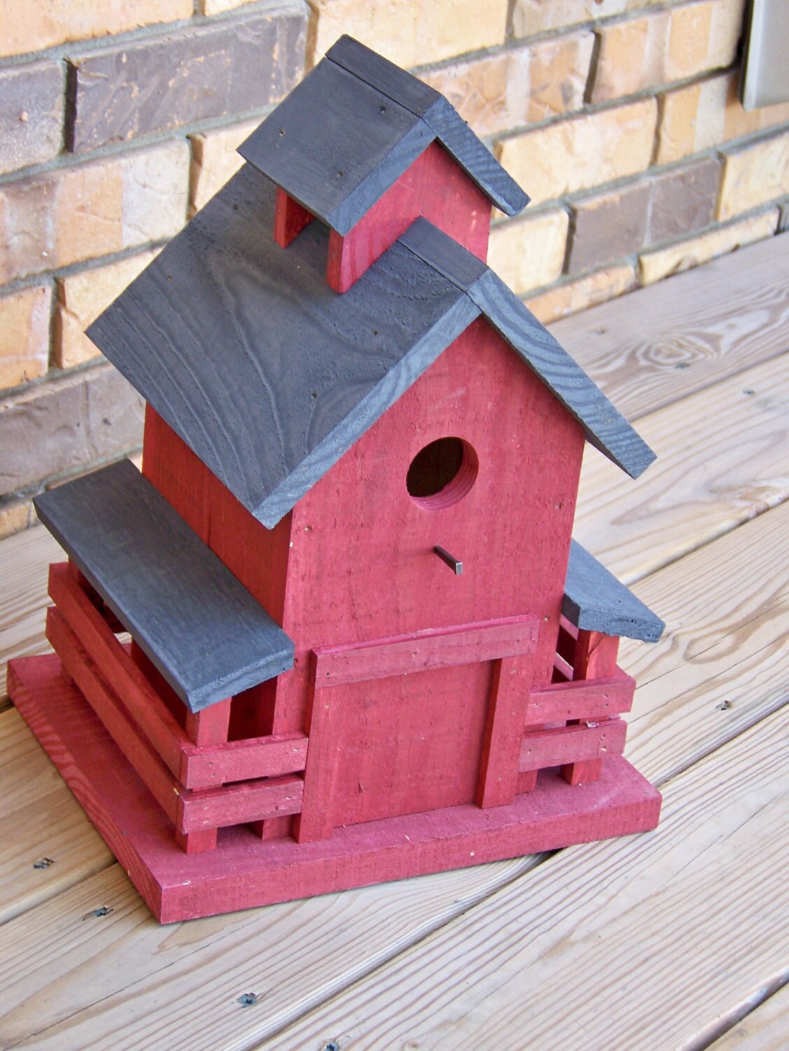 Wood birdhouse PATTERN Southern Barn Birdhouse