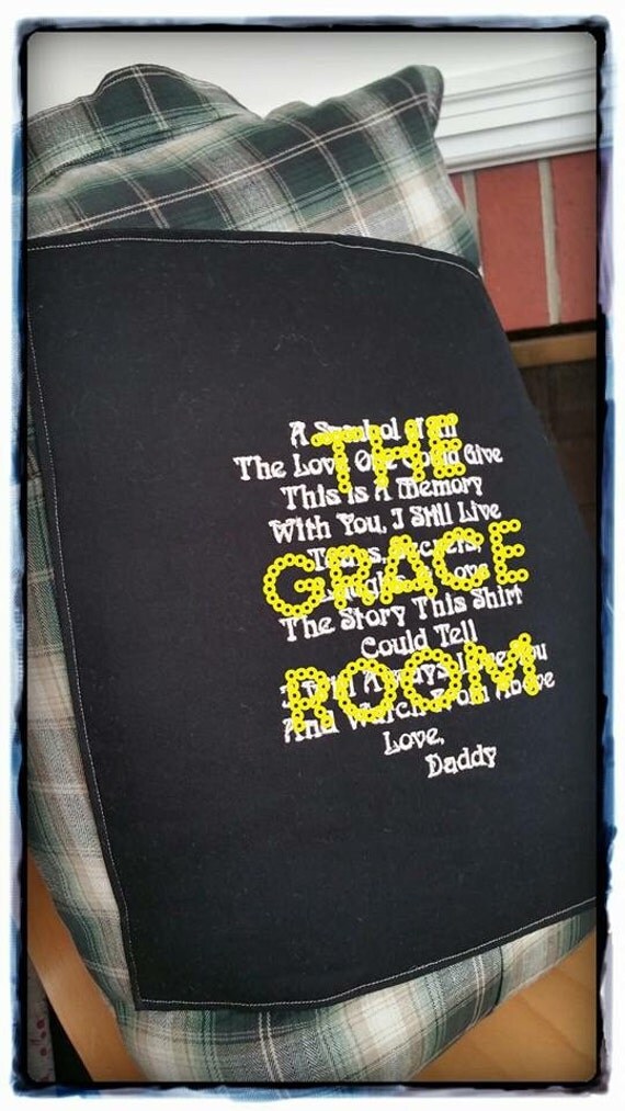 Memory Pillow with Custom Poem