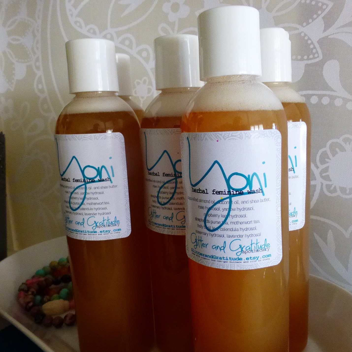 YONI herbal feminine wash with sweet by GlitterandGratitude