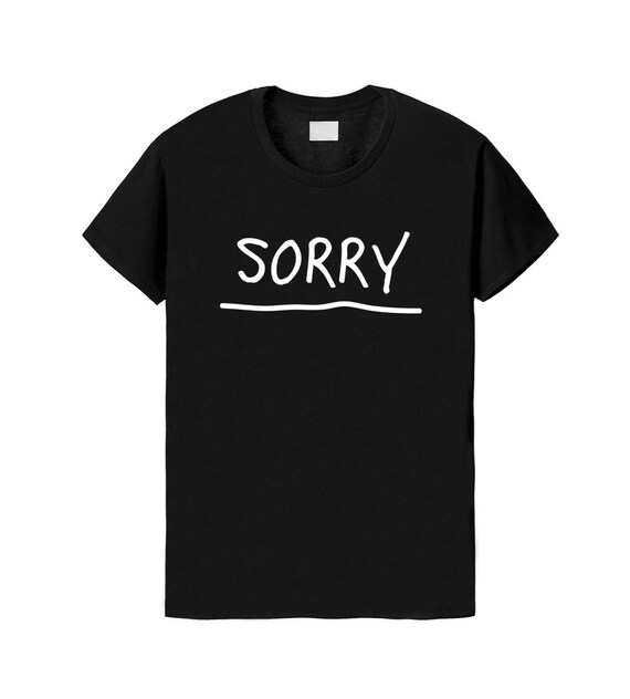 justin bieber sorry t shirt