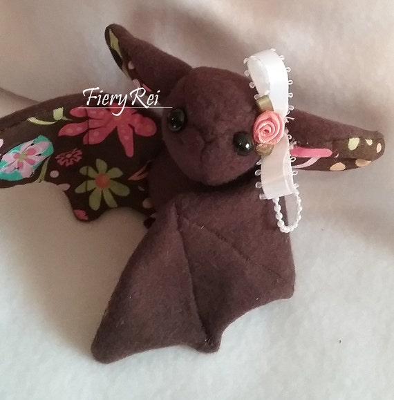 cute plush bat