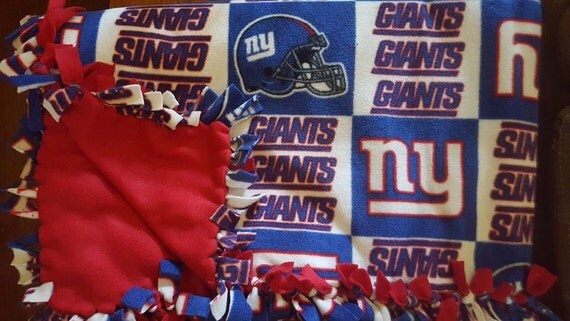 New York Giants 2yd Handmade Fleece Blanket