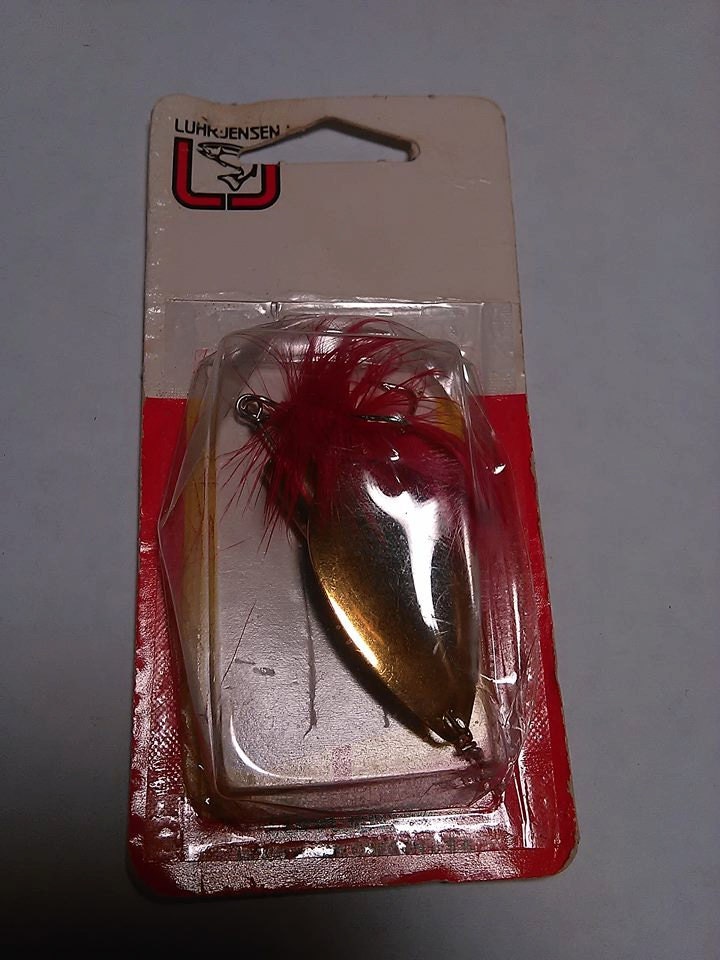 Vintage Luhr Jensen Fishing Lure In The Package Spinner Bait