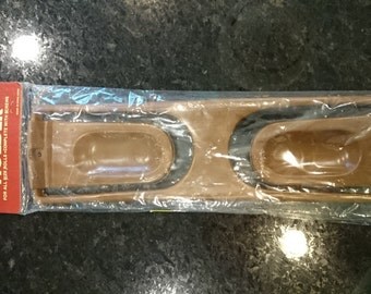 Vintage New Old Stock Brown Paper Towel Holder