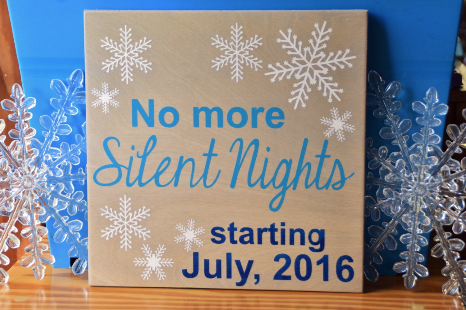 No More Silent Nights Christmas Card 