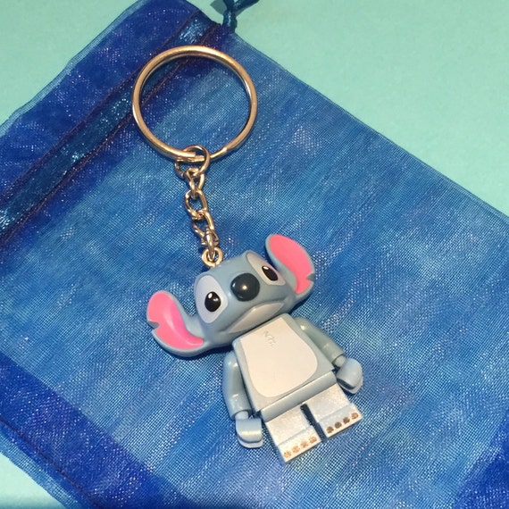 stitch lego keyring