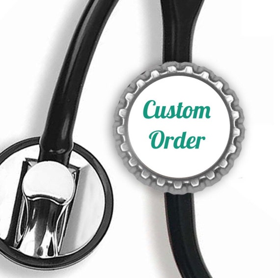 Personalized Stethoscope ID Badge Great for anyone anyone