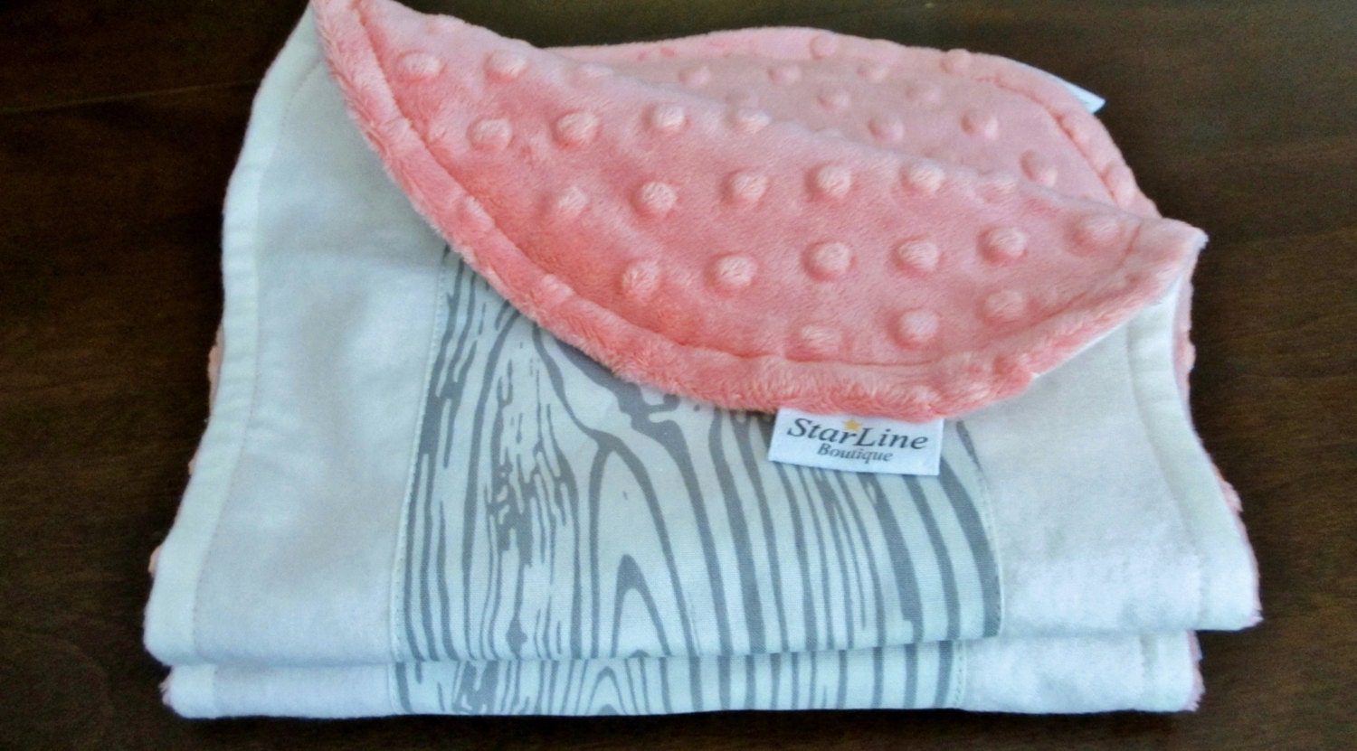 Woodland Burp Cloths Wood Grain Burp Cloths by StarlineBoutique