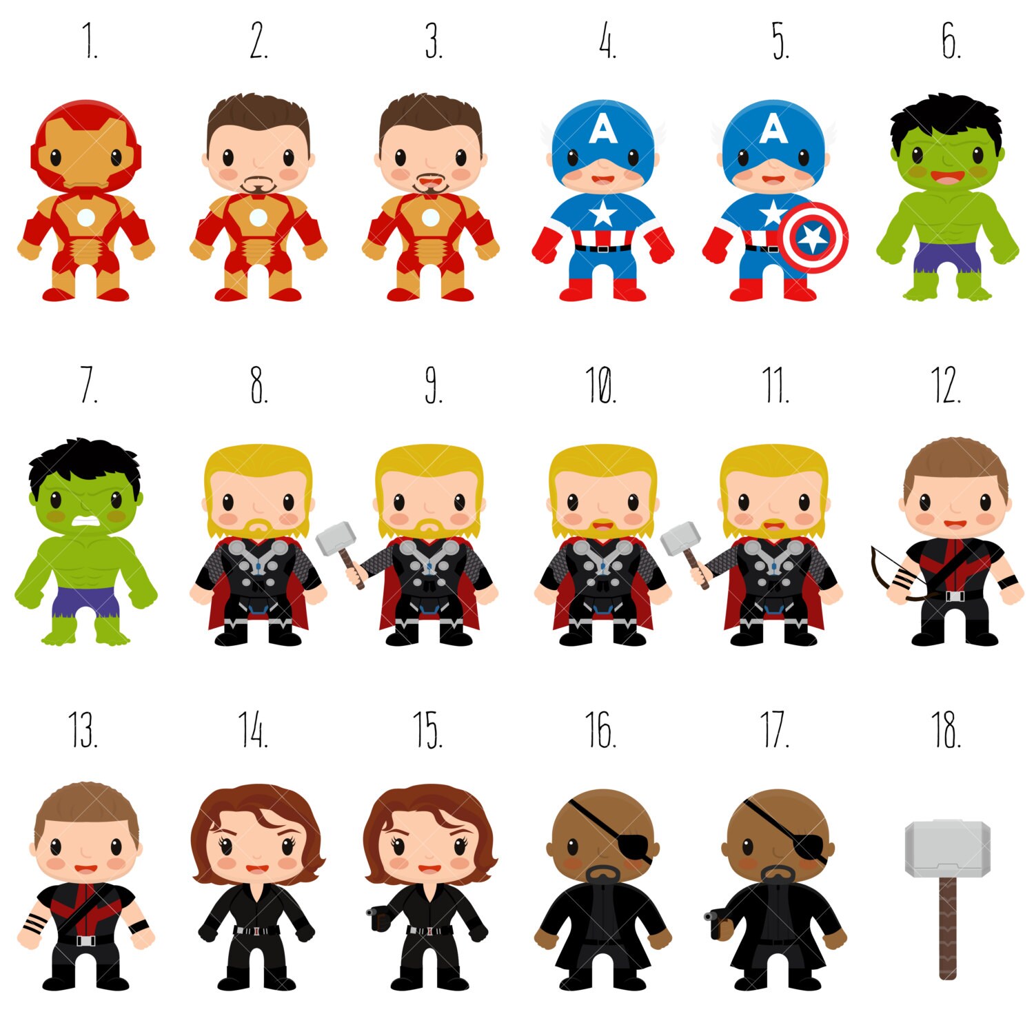 superhero clipart etsy - photo #38