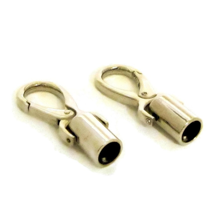 Purse Strap Ends 12mm Set of TWO / Purse Strap Hardware