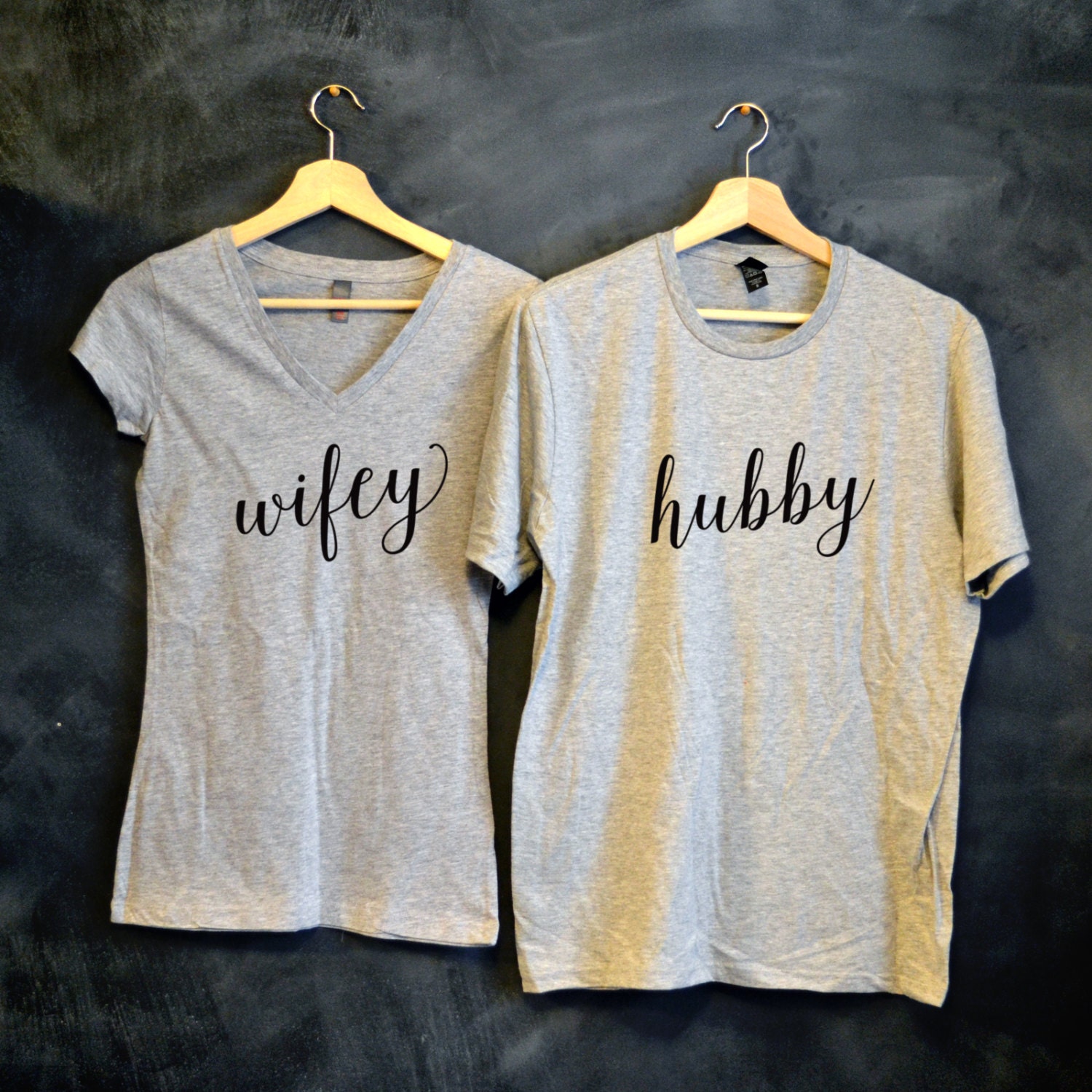 Hubby And Wifey T Shirt Package Wedding T Bridal Shower