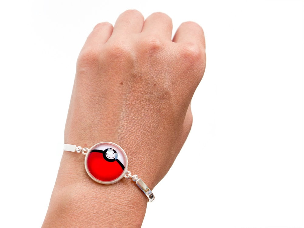 Pokemon Bracelet, Pokemon Go Bracelet, Pokemon Gifts, Pikachu Bracelet