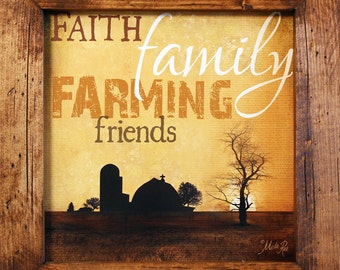 Faith family farming | Etsy