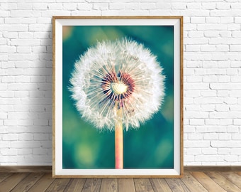 photography, dandelion, instant download art, printable art, photography, instant download, farmhouse chic, nature -"All the Small Things"