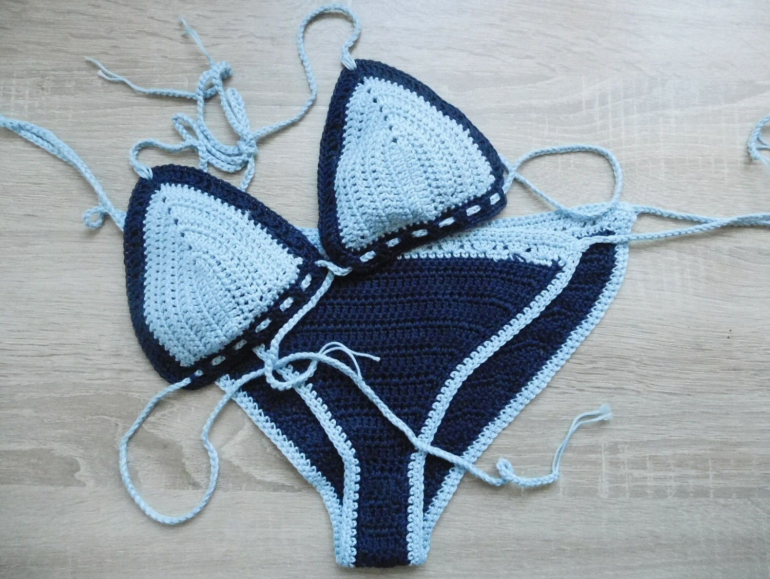 16023 MADE TO ORDER Bikini crochet Handmade crochet bikini