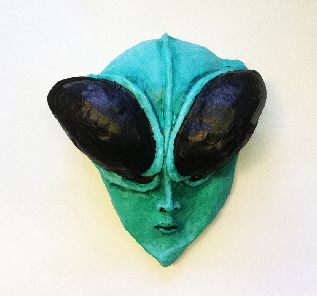 Alien Mask Alien grey Close Encounters Communion alien