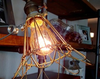 Vintage Styled Industrial Clamp Lamp By Firefly & Co.