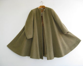 50s-60s Vintage Hermes Paris Swing Coat - A rare find