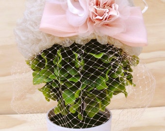 Vintage up-cycled hand-made hat