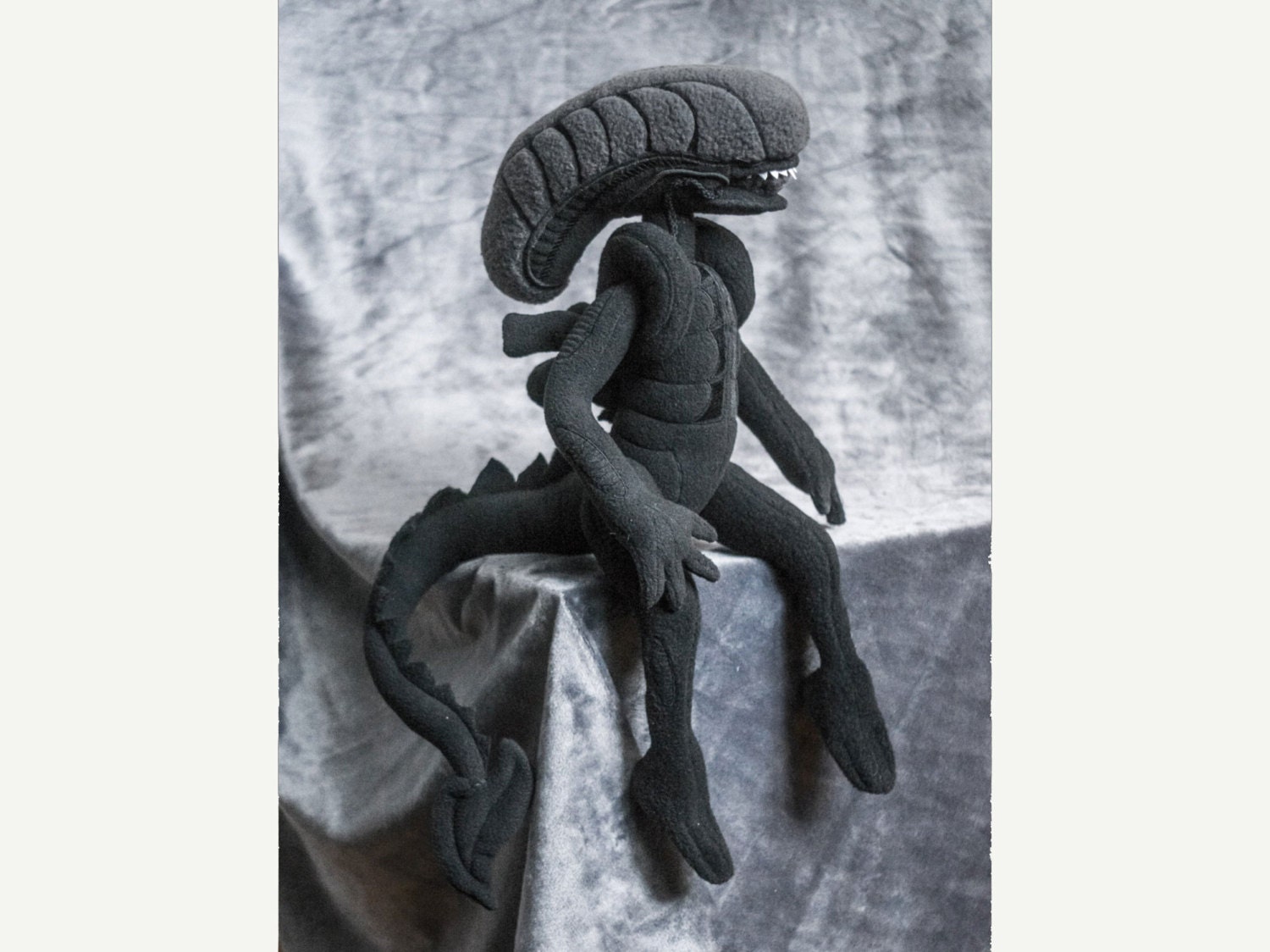 xenomorph plush doll