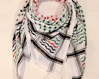 Hirbawi Original Palestinian Flag Kufiya