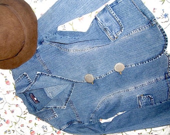 Jeans-jacket "La Strada", size 16 (US)
