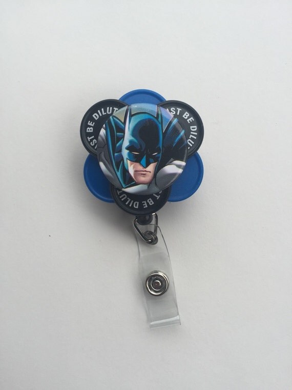 Name Tag Badge Reel Retractable Name Tag Batman by ChicBadges