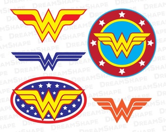 Wonder Woman SVG, Super Heroes SVG Files, Super Hero Cricut Cut File, Wonder Woman SVG Files, Wonder Woman Word Cuttable, Instant Download