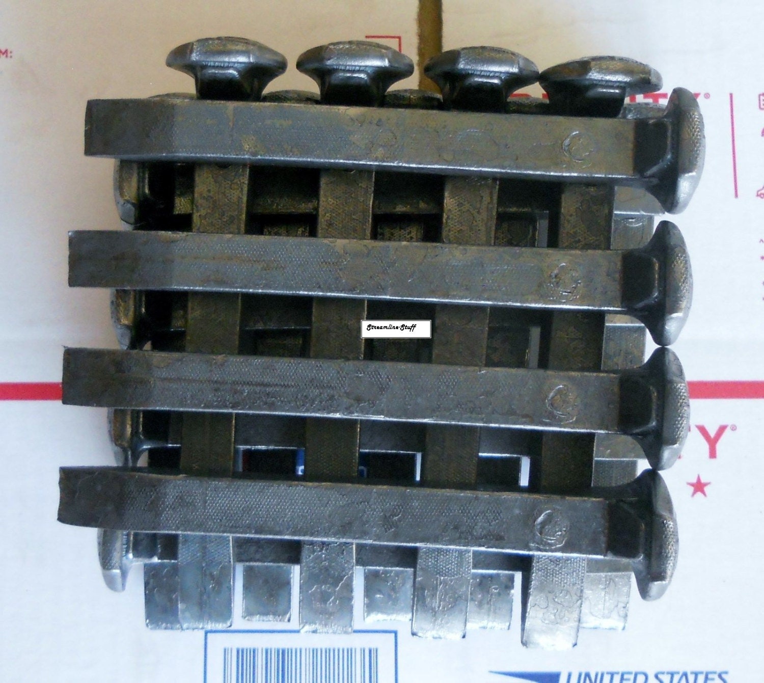 railroad spike steel type