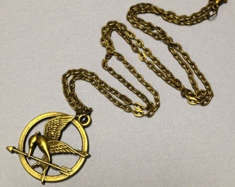 Hunger Games Inspired Mockingjay Pendant
