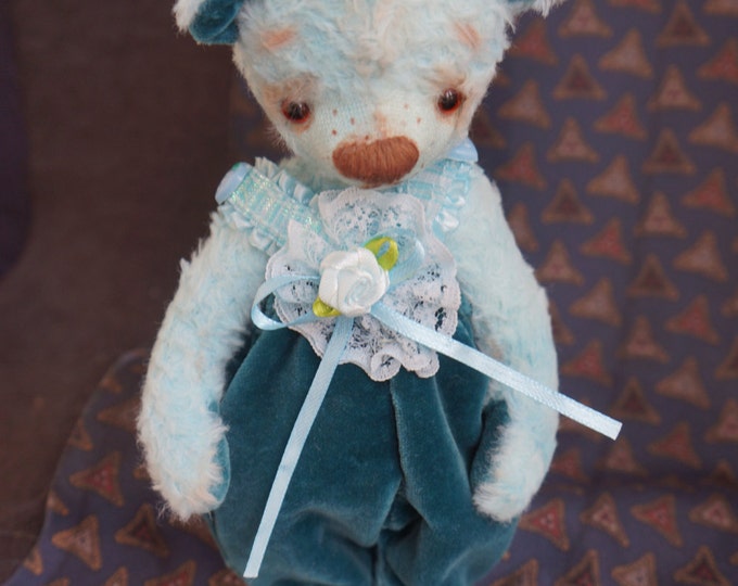 Handmade Remembrance, Memory, Keepsake Bear, Memory Bear, Memorial Bear, Stuffed Animal, Teddy Bear