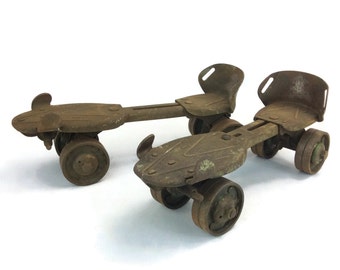 Vintage Roller Skates, Wards Sppeedline Skates, Vintage Sports, Sports Decor, Rustic Decor, Sports Bar Decor, Industrial, Primitive
