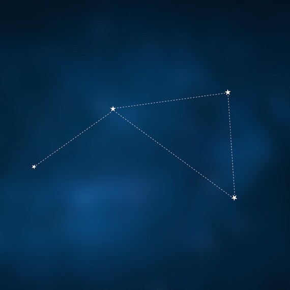 Antila The Air Pump Constellation Art Canvas Wall Art