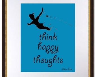 Peter Pan-Think Happy Thoughts-Digital download