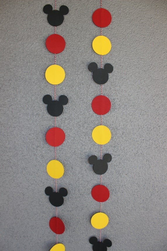 Mickey Mouse Garland