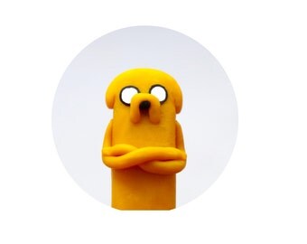 USB flash drive Adventure time, Jake the dog, back to school , polymer clay usb