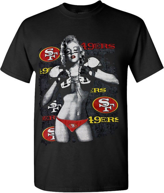 marilyn monroe 49ers shirt