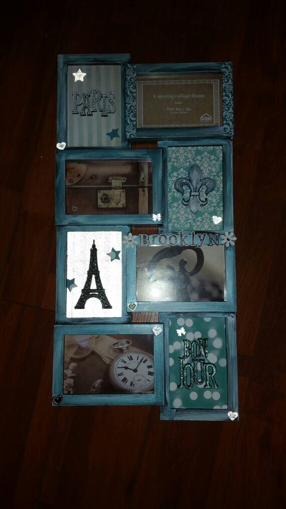 Decorative Paris multi photo frame
