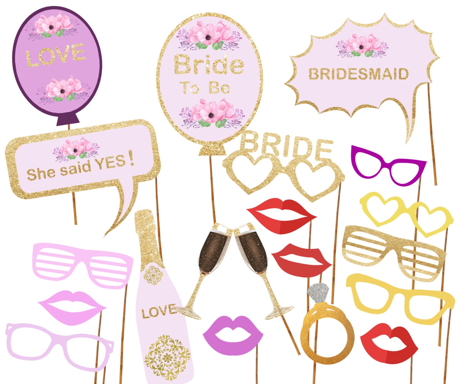 printable-bridal-shower-photo-booth-props-bride-by-stickericashop