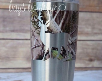 Yeti Decal, Yeti Decal for Men, Camo Yeti,Yeti Decal Men, Yeti Decals, Deer Decal, Yeti Deer Decal, Yeti Cup Decals, Yeti, Deer Yeti Decal