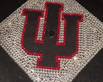 Rhinestone Graduation Cap