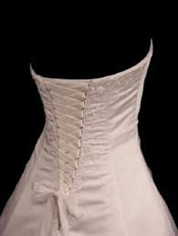 replace zipper with corset back