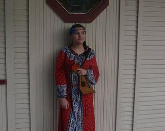 Authentic Sacs Fifth Avenue Vintage circa 1960's Caftan dress