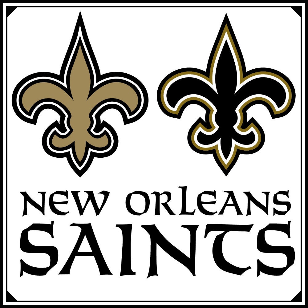 New Orleans Saints Football Logo SVG-72PNG by SVGsilhouetteDXF