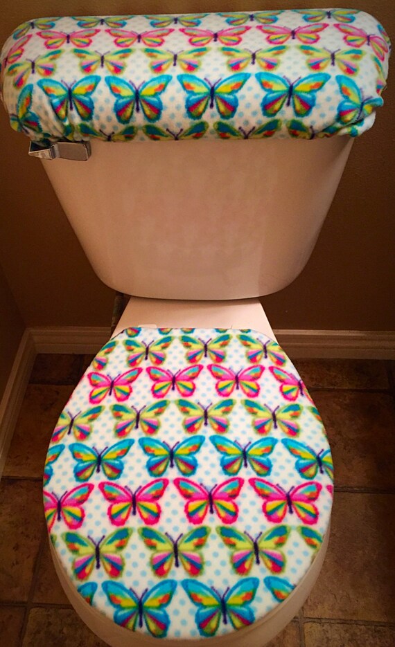 Items similar to Butterfly Toilet seat cover on Etsy