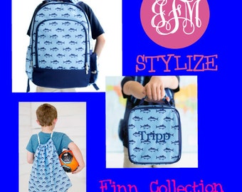 Finn Collection, FREE Personalization, Back to School, Gym Bag, backpack, boys backpack Boys Gym Bag