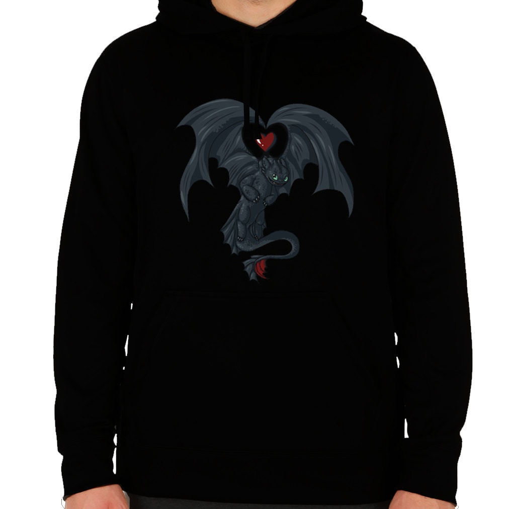 toothless hoodie how to train your dragon by Vilysavilys on Etsy