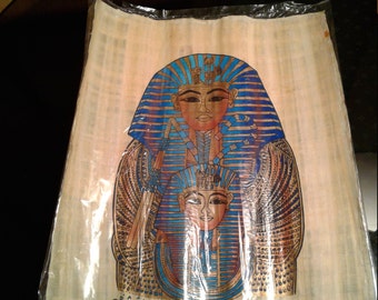 silk king tut papyrus