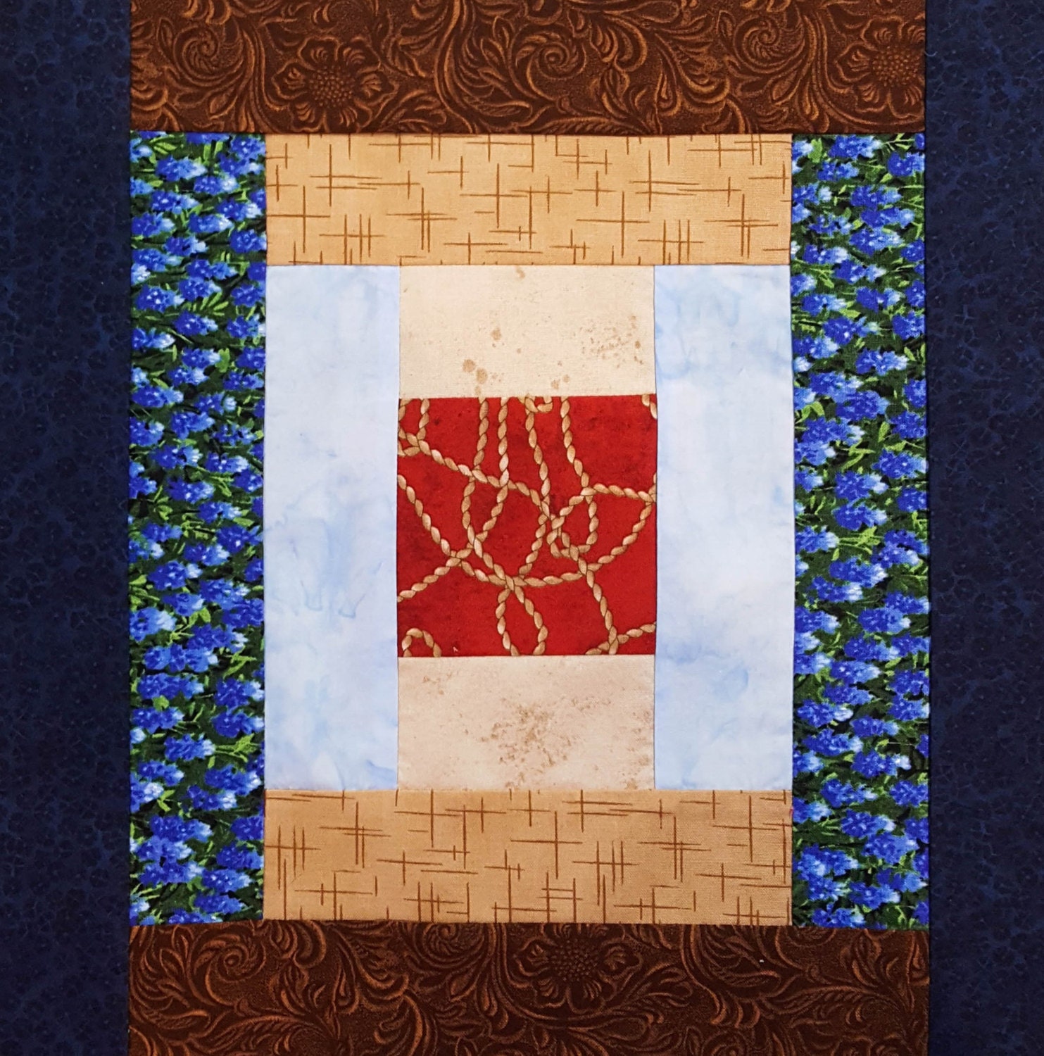Courthouse Steps Quilt Block Pattern