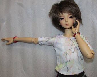 LUTS DELF Yellow and White- Digital print Tshirt